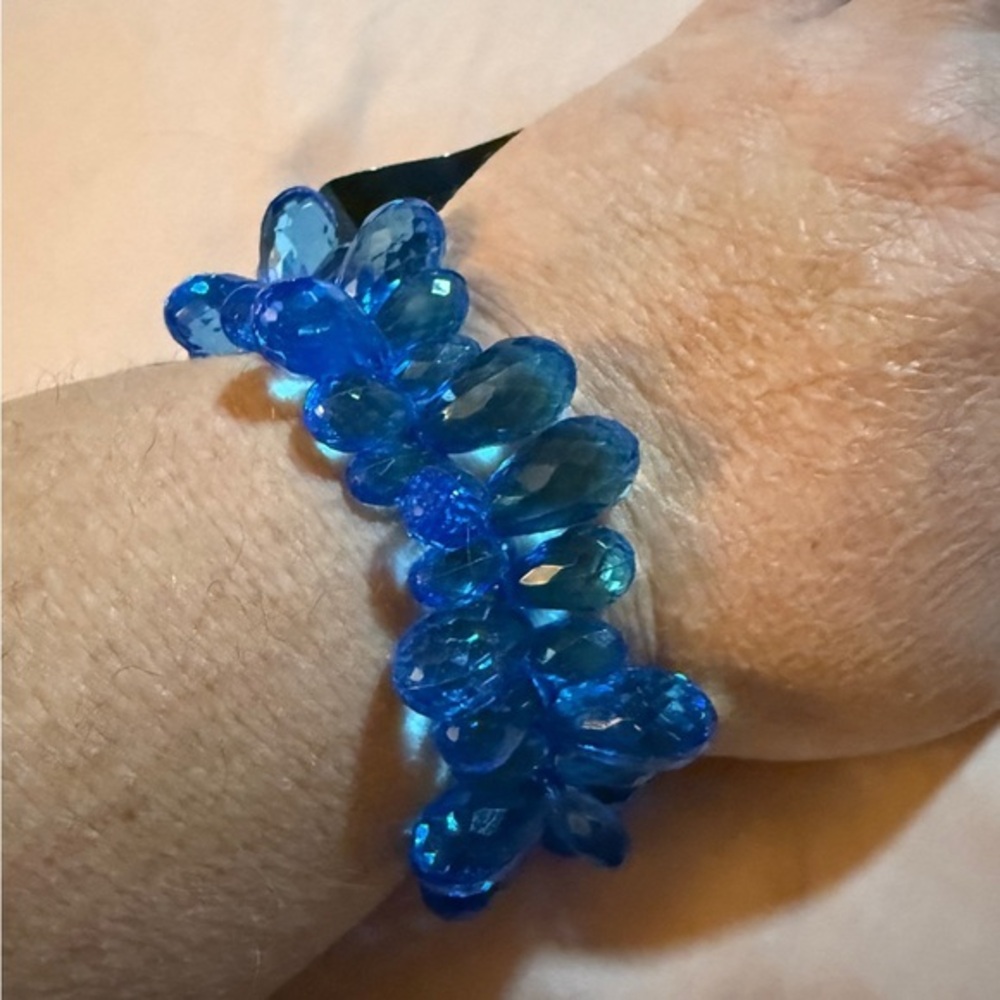 Blue Crystal Bracelet NWT